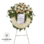 krans dekorasi bunga duka