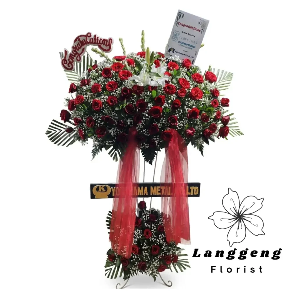 Jual standing flower murah