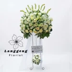 Standing Flower Duka putih bekasi STD_08