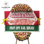 karangan bunga papan selamat dan sukses untuk pelantikan