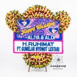 Produk Bunga papan Wedding Bekasi