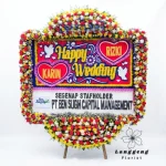 Bunga Papan wedding Bekasi