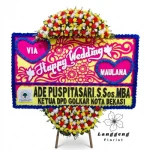 contoh Produk bunga papan wedding bekasi